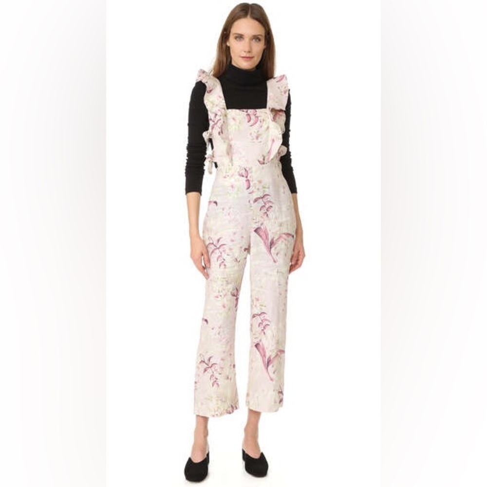 Zimmermann Winsome Apron Jumpsuit Size Zimmermann 2 - Picture 8 of 8